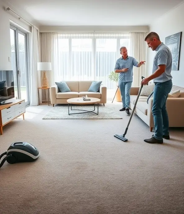 Preparing home for carpet cleaning